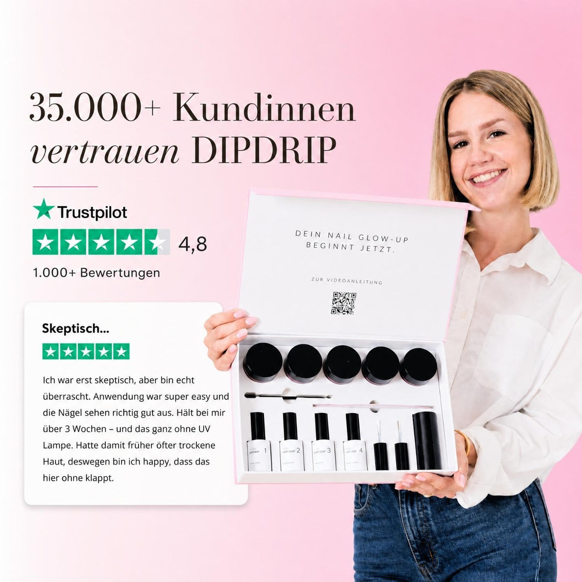 4 Wunschfarben - Dipping Powder
