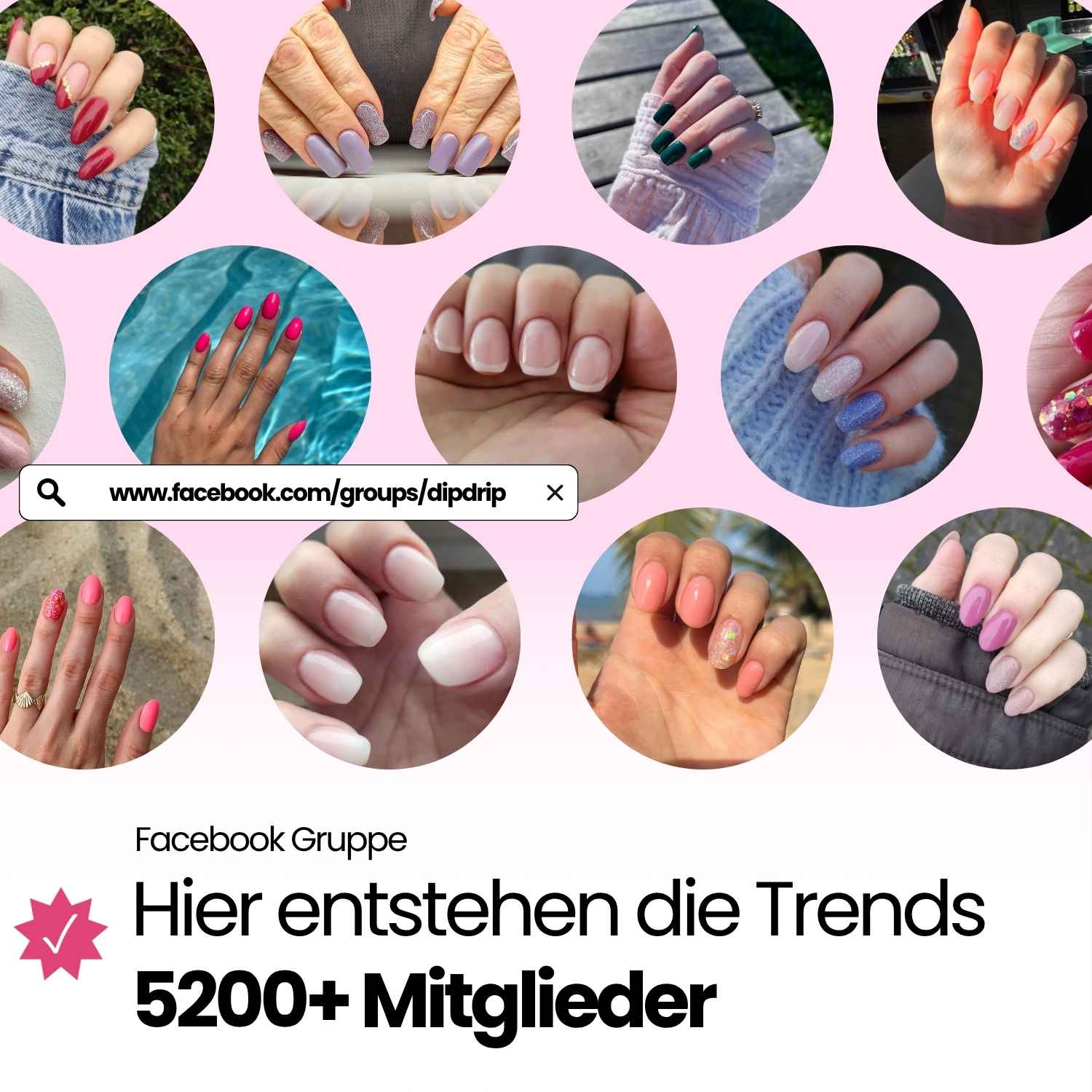 6 Wunschfarben - Dipping Powder