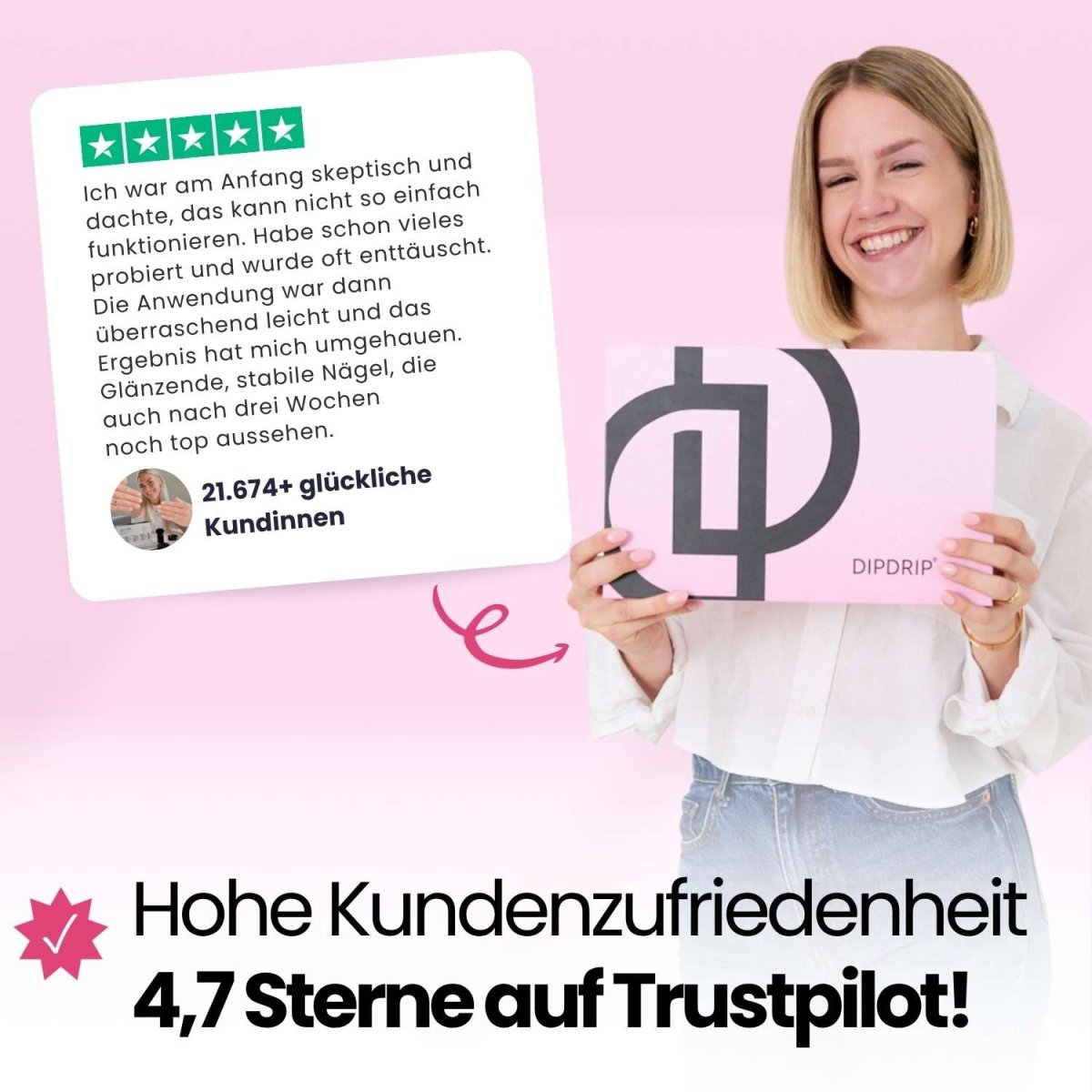 Matt Top Coat - Dipping Powder - DIPDRIP® Dipping Powder