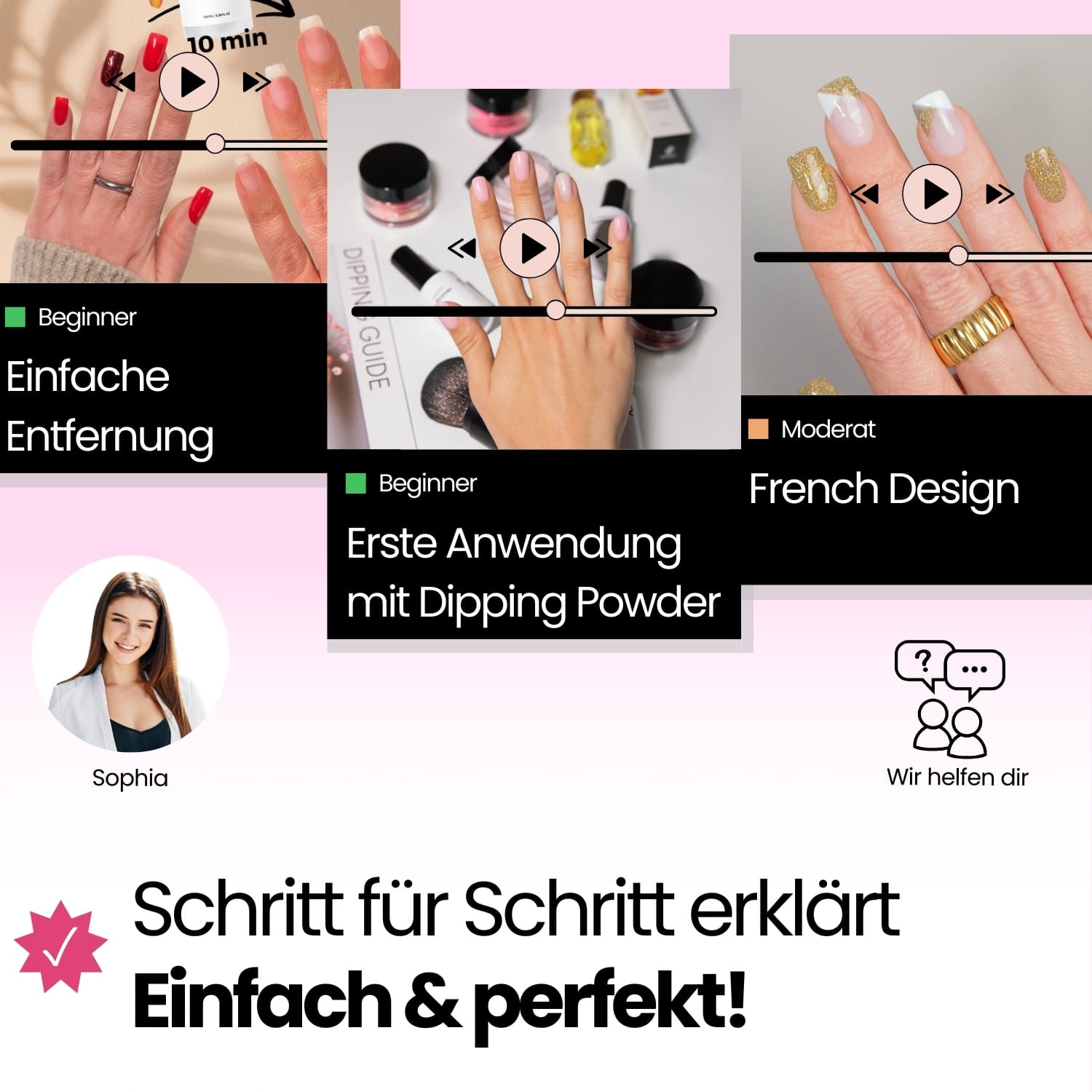 Muttertags Starter Set - Dipping Powder