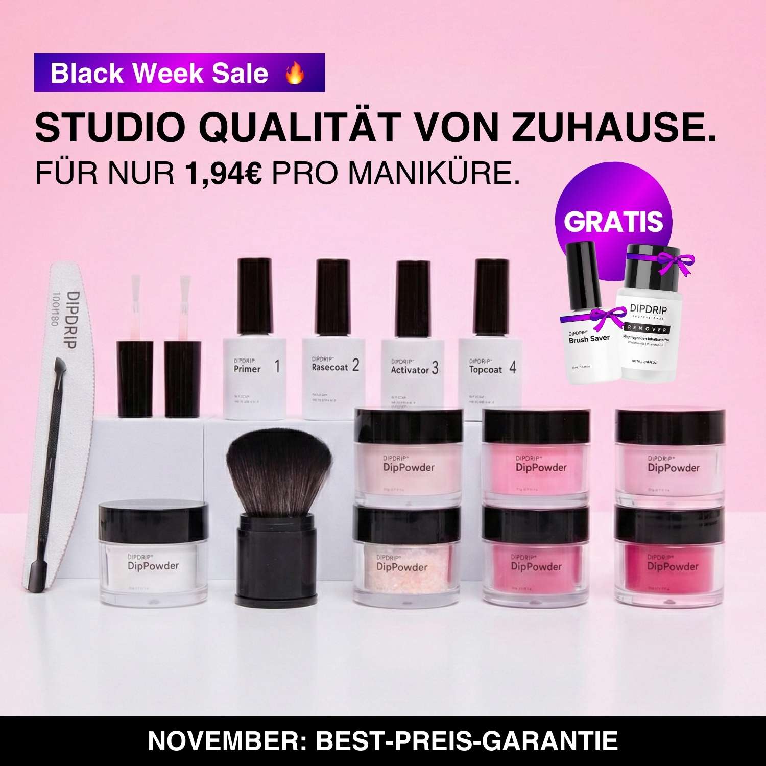 Premium Set - Dipping Powder