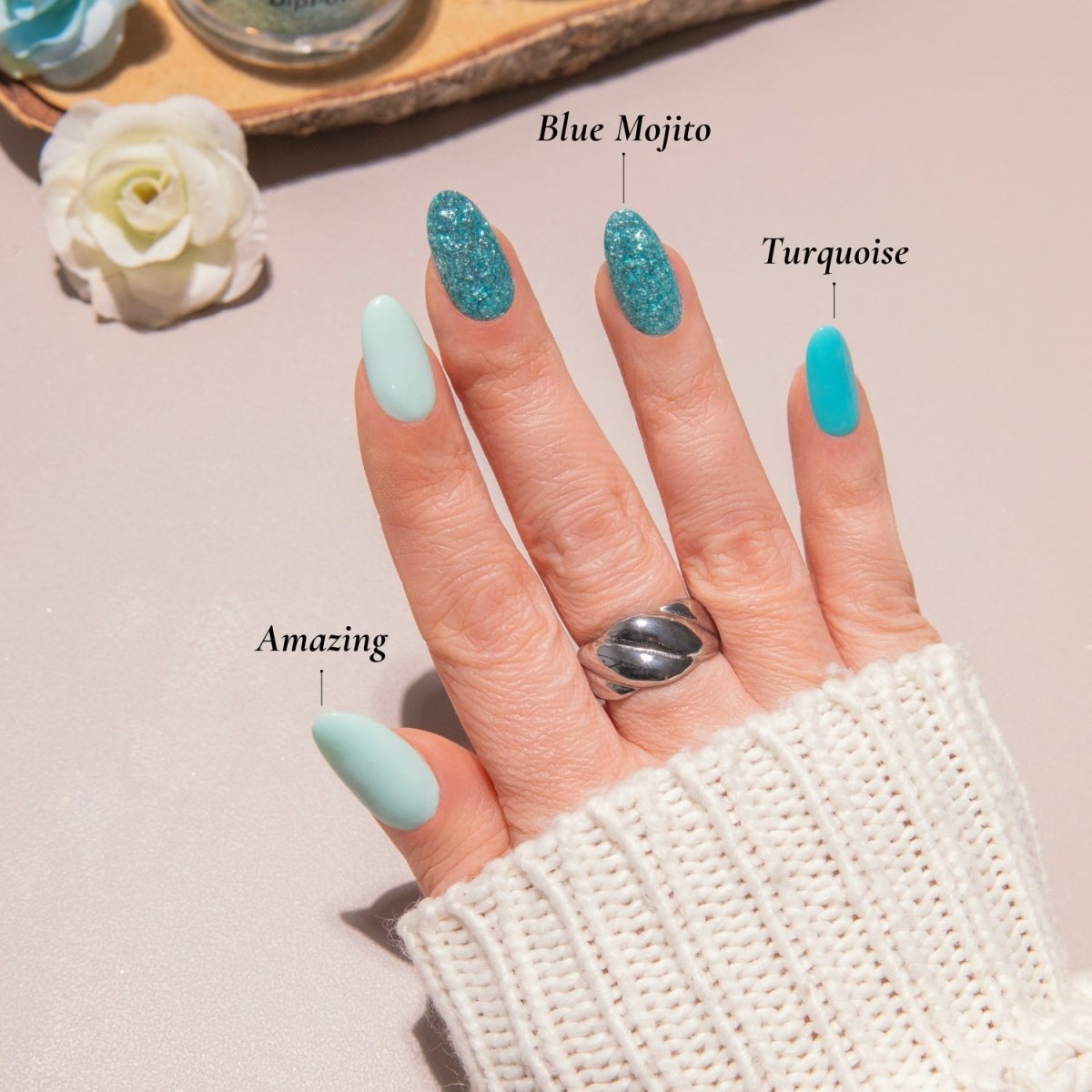 Blue Mojito - DIPDRIP® Dipping Powder