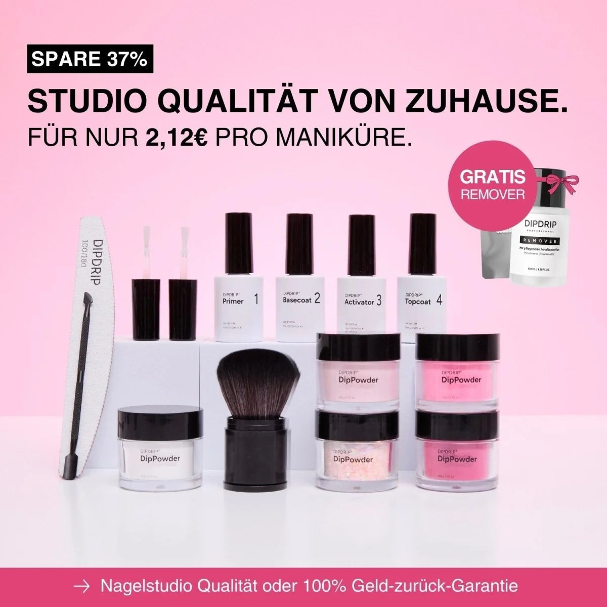 Dipping Powder Starter Set für perfekte Nägel zu Hause – DIPDRIP