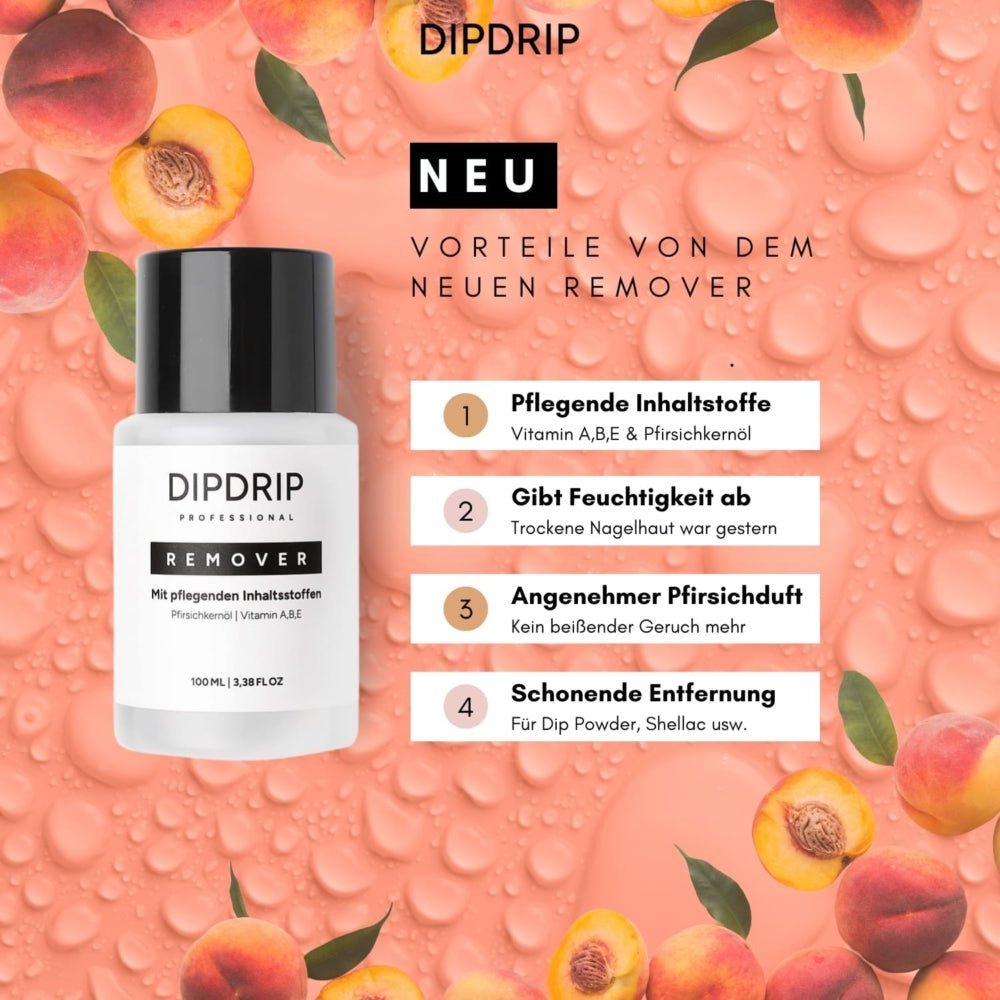 Remover Flüssigkeit - Dipping Powder - DIPDRIP® Dipping Powder